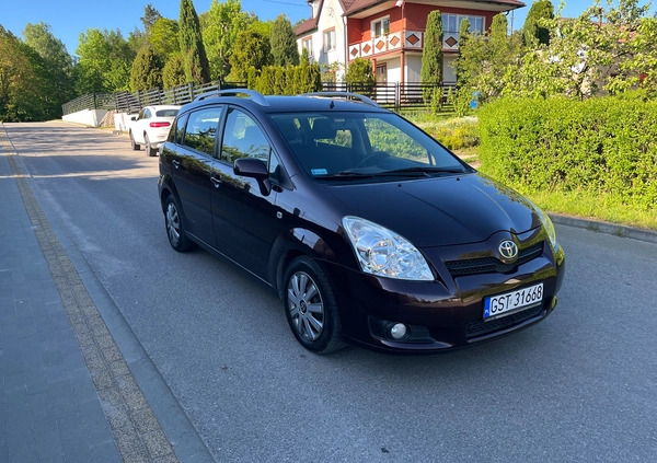 Toyota Corolla Verso cena 12900 przebieg: 14500, rok produkcji 2008 z Nisko małe 29